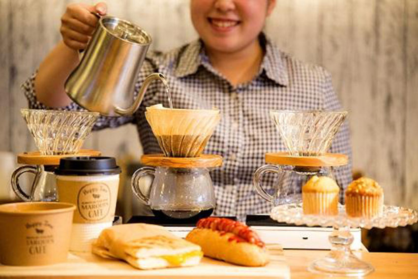 ザ・マーキーズ cafe 手入れコーヒー